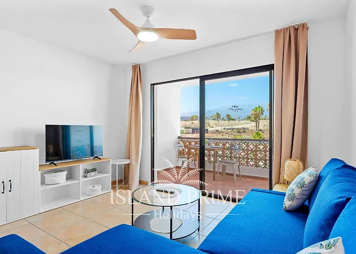 Relax With Teide Views And Heated Pool In Amarilla Golf Fc425 *