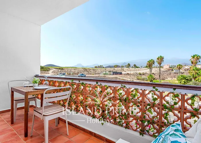 Relax With Teide Views And Heated Pool In Amarilla Golf Fc425 San Miguel de Abona